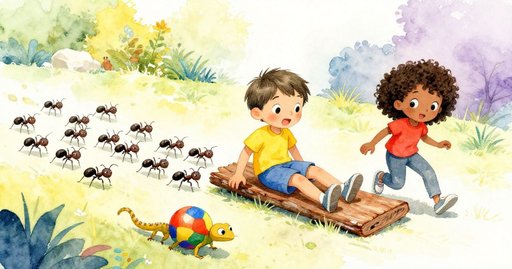 What the Rolling Toy Stirred