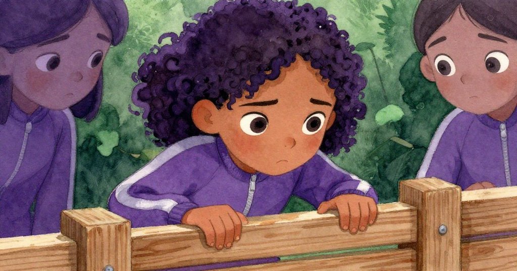 Kari凝視著木箱堆疊，眼神充滿決心與專注，背景隱約見到障礙，故事邁入關鍵轉折。