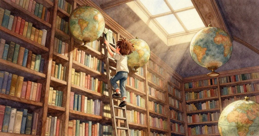 窗邊光線柔和,窗簾微揚與守望姿態的獵鷹雕像共同營造室內外連結,散發寧靜的過渡氣氛。