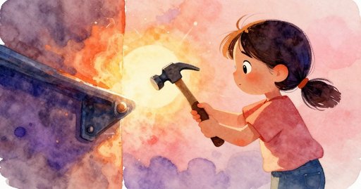 Chipped Paint on a Hot Stage