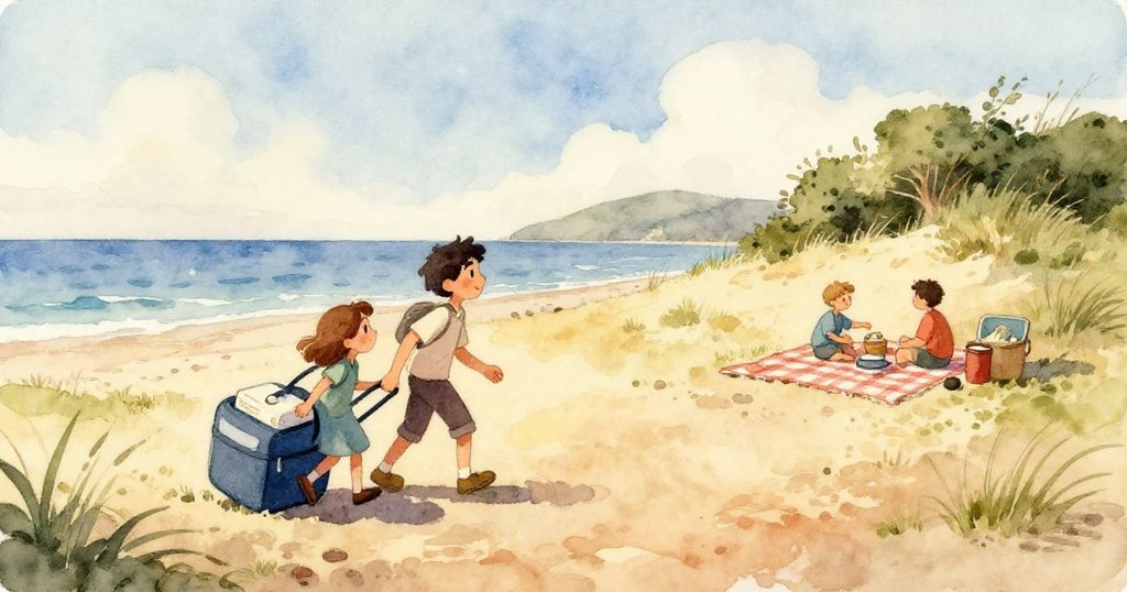 透過水面透明光影，冰箱隨毛巾迎風滑行，水滴閃爍中展現出動態與細膩之美。