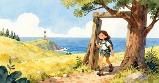 Purple Flowers After the Shortcut