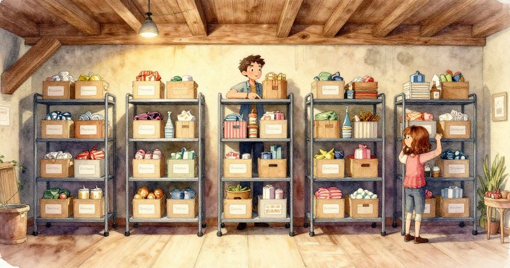 Joel的手舉起玩具卡車，Sara輕撫舊夾克，畫面細膩展現協作動作，背景柔和光影中展現溫馨情誼。