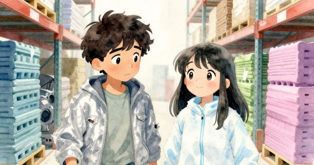 在險境後，Suki與Dean於安全通道中相遇，彼此交流扶持，臉上浮現溫暖而安心的笑容。