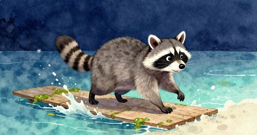 Crab Under the Tilting Plank