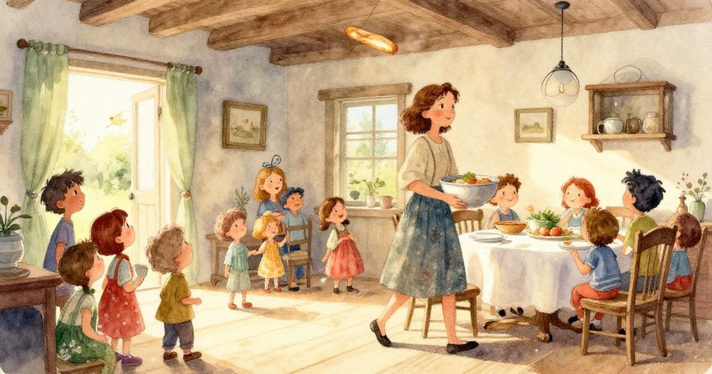 老鼠在庭院磚路上奮力奔馳，明暗交替中展現堅定掙扎，光影對比強烈，充滿挑戰與動感。