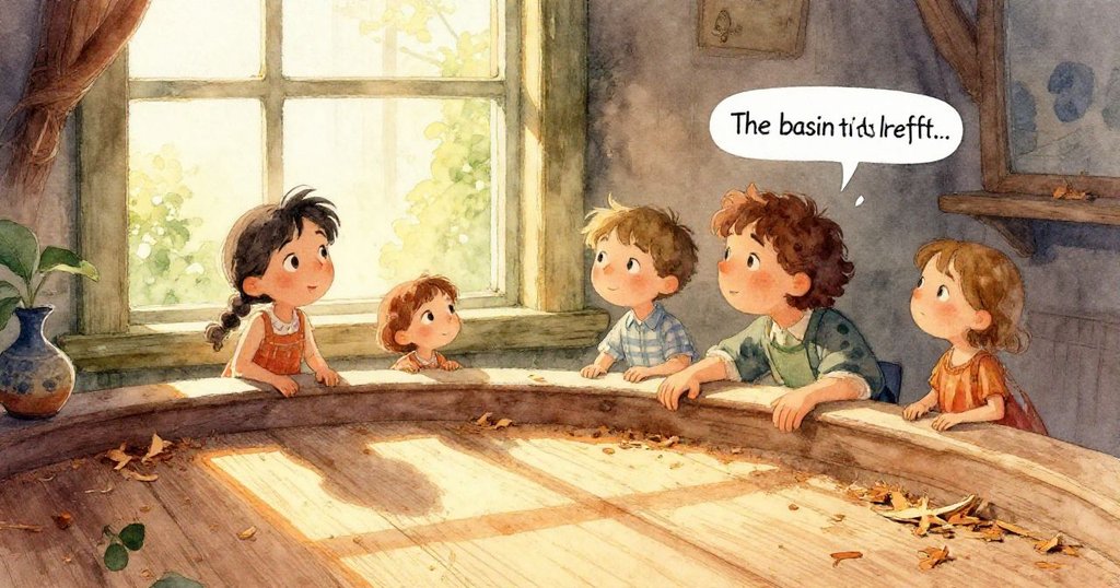 午後的金燦光線灑落在工作台上，照亮了琥珀色木屑與乾草，一抹自然秋意在室內展現。