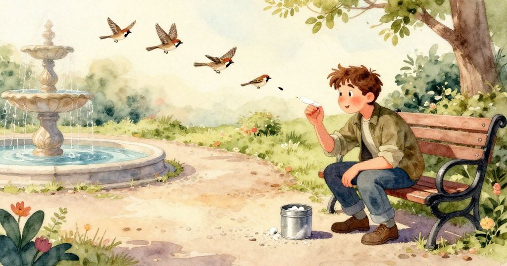 動態近拍中，Vance手急伸撿散落粉筆，樹枝上秋果迅速飄下，展現情節高潮動感。