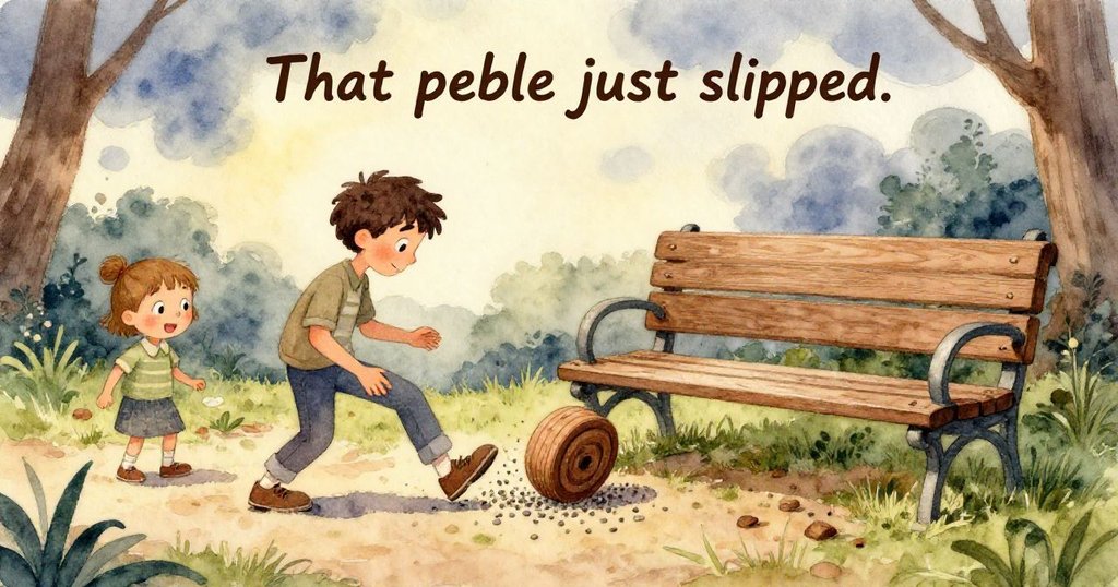 班目光聚焦連鎖反應中,彈珠撞擊金屬環引發鏈條顫動,懸掛花盆輕搖展現環環相扣。