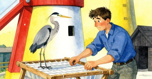 The Hook Beneath the Wet Feathers