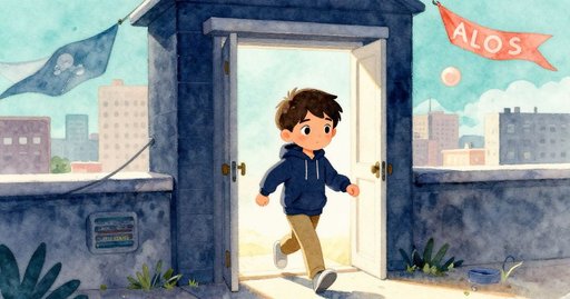 The Crane Behind the Rolling Puck