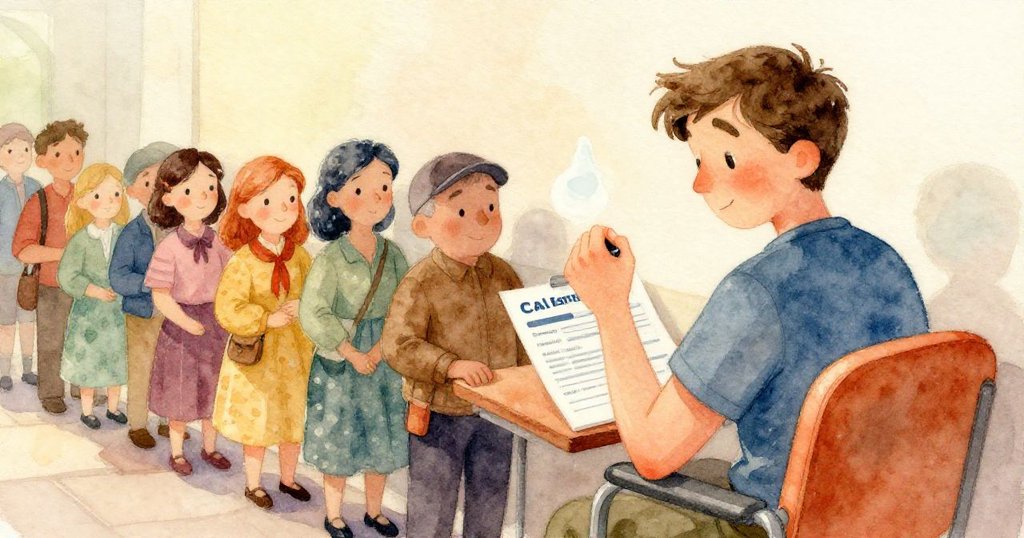 Cal的手肘靠在帶有不平紋理的塑膠扶手上，門票清晰可見，溫暖柔光突顯扶手細節與質感。