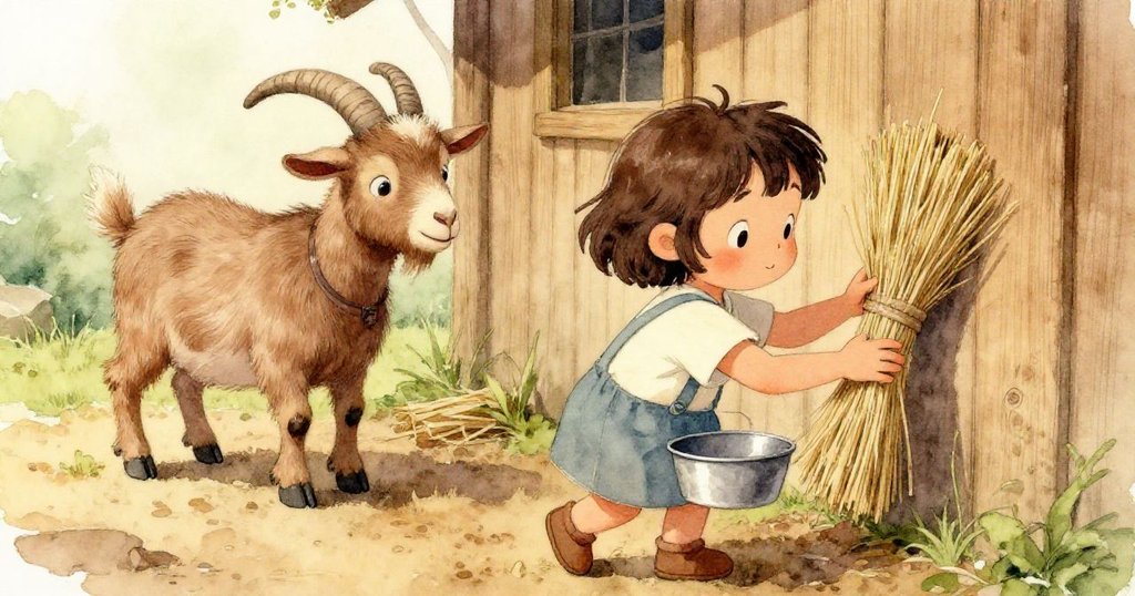 Kira專注地用小刀精細切割胡蘿蔔，手部動作細膩，背景隱約顯示穩定鄉村氛圍，充滿用心與溫暖。