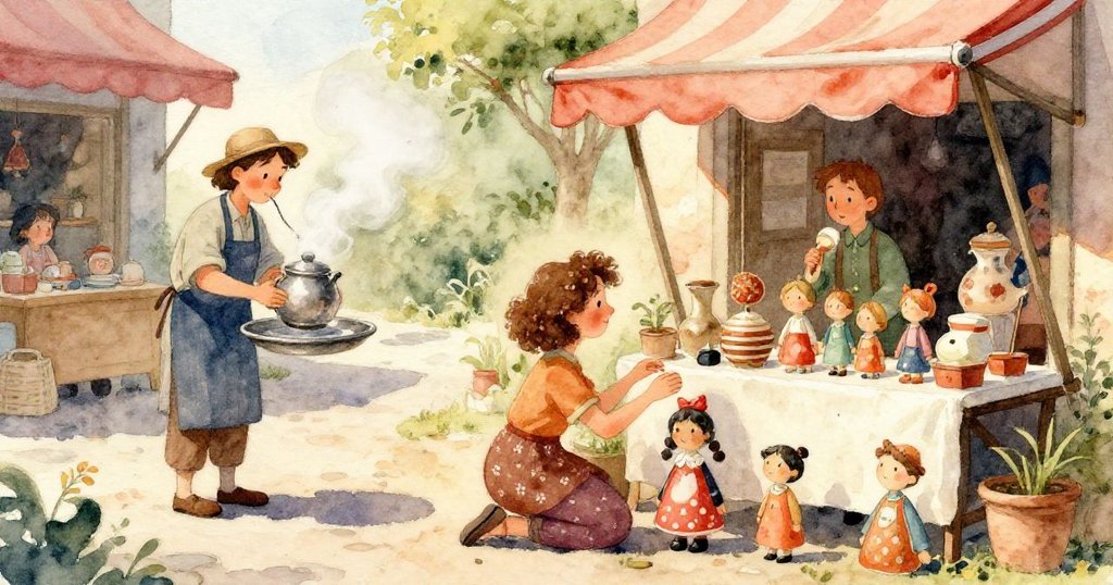 一滴水珠擊中蠟帽，蠟像滑向薄荷籃，羅莎急速伸手捕捉，畫面呈現動感與緊迫瞬間。