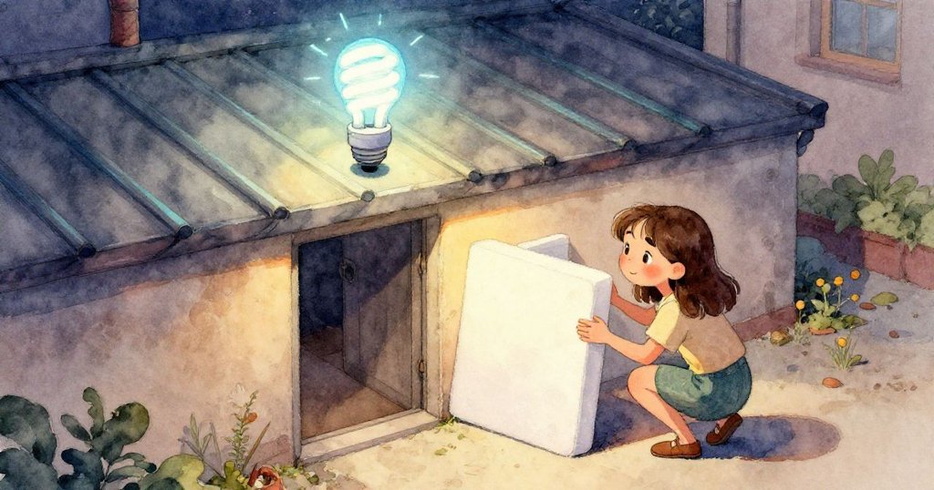 Lily用小手熟練地將彈性電纜穿過眼螺栓，特寫展現她操作標有鉛筆記錄的泡沫板，表情專注而堅定。