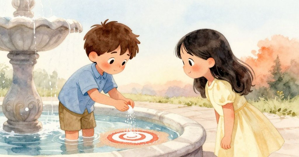 在柔和夕光中,Ruby小心地撒下白鹽點綴紅沙螺旋,Joel滿懷欣喜靜靜守望,共享創作成功的溫暖瞬間。