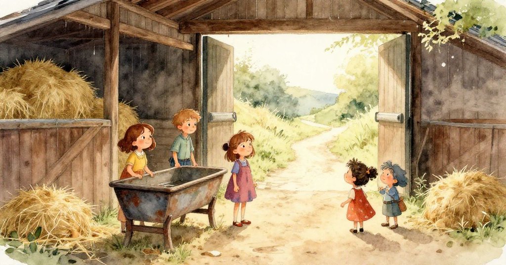 Kira 的手輕觸光滑鐵鏟,在溫暖金色陽光下調整工具,動作謹慎充滿期待與發現的喜悅。