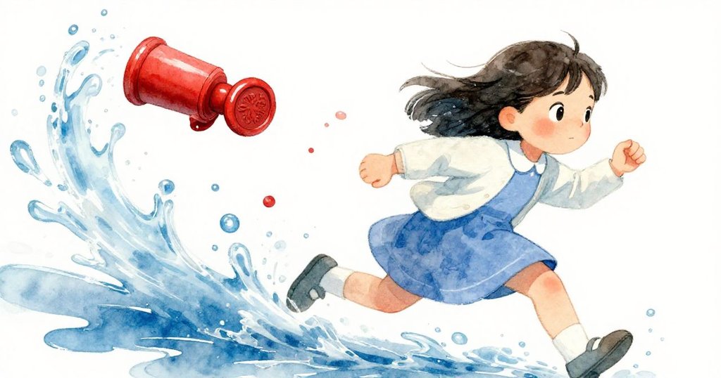 蘇琪追逐滑移的蠟印,在水花飛濺中急切調整姿勢,她心中充滿奮力追求的決心。