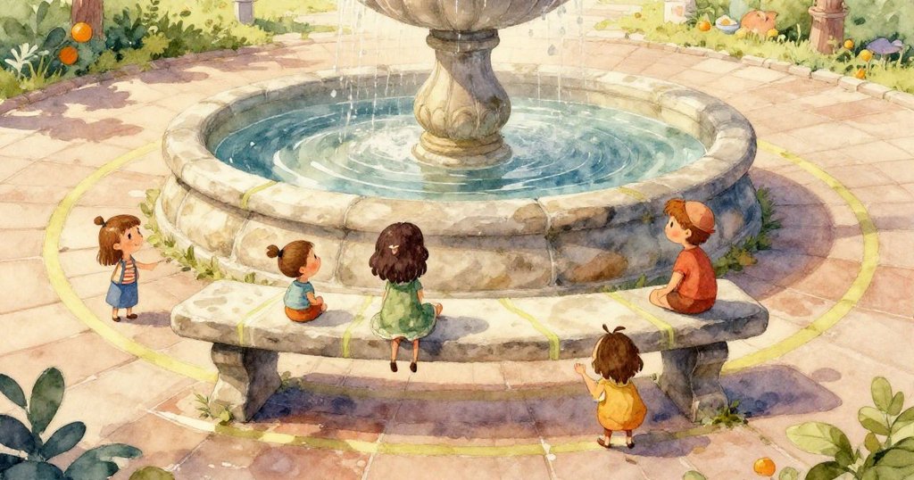 從背後看，Gwen 俯視灑落的果汁和彎曲的塑膠托盤，眉宇間透露出專注與謹慎