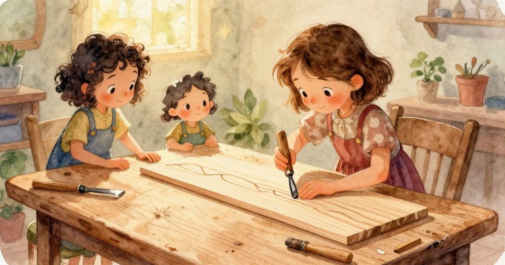 工作坊中緊張場面，水花濺向檸檬水杯，冰塊碰撞、檸檬片旋轉，Sara 面對突發局勢神情堅定，氣氛充滿懸念。