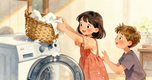 Laundry and the Sliding Bird