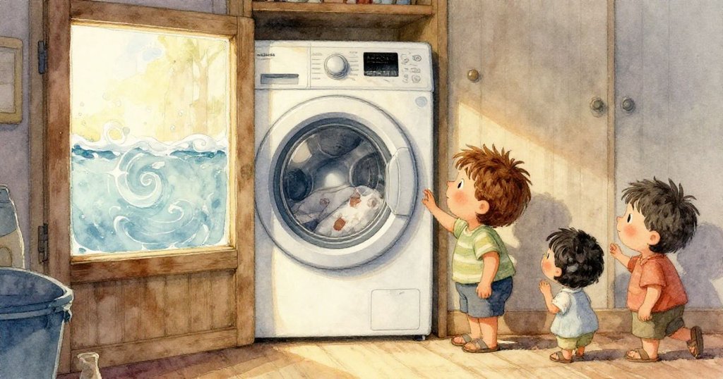 Reed 仔細觸碰著沾濕的照片,照片上雨後閃亮的車道碎石清晰可見,他臉上流露出驚喜與溫柔。