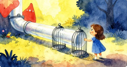 Hollow Tube, Moving Shavings