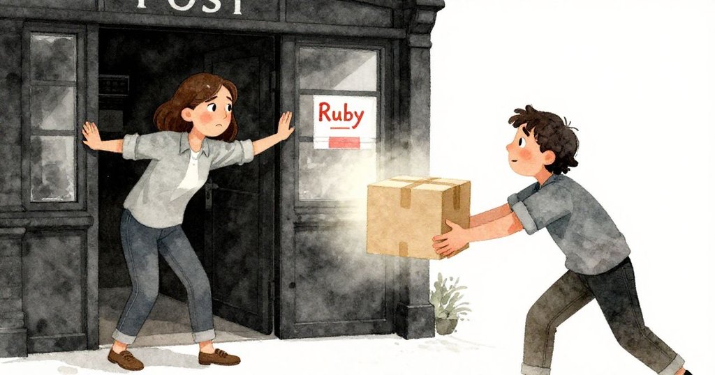 Ruby伸展雙腕協助,Sam放鬆推動輕便包裹,動感瞬間展現決心與轉變。