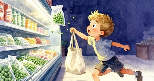 Falling Peas, Moving Aisles