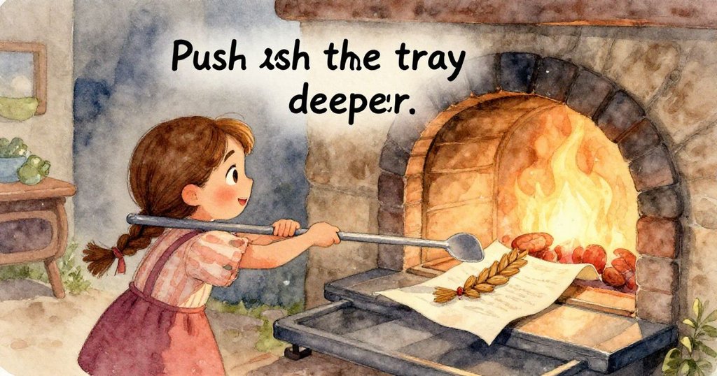 傍晚烘焙店內，藍灰牆旁擺放著帶巧克力痕跡的銀色槳，環境顯冷卻中透著柔和寧靜。