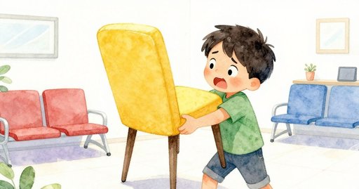 Syrup Under the Waiting Room Table