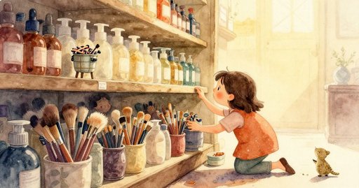 Dust Mark on the Product Shelf