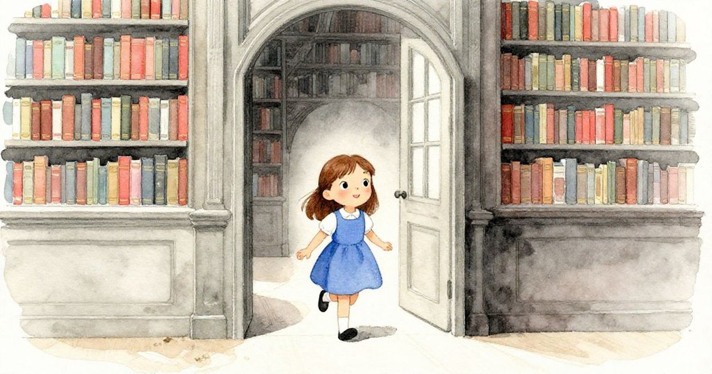 莎拉滿懷信心走向門廳，混合著檸檬蠟與薄荷水的氣味彌漫，彷彿迎來嶄新工作坊的一天。