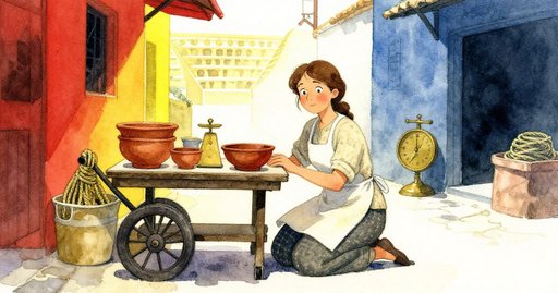 Slow Orbit of an Orange