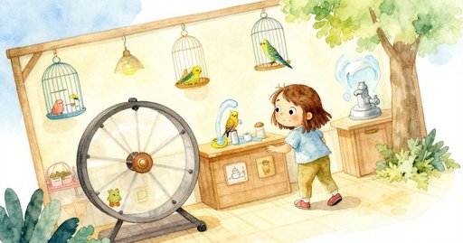 Carrot Ribbon Between Two Shells