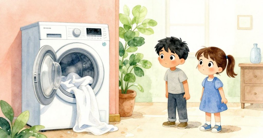 Dean 與 Lyra 驚喜看著門打開時溫柔飄出的絨毛及濕巾，展現內心的舒適與釋放。