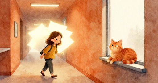 Light Over a Hidden Crumb