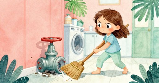 Clang Beneath the Laundry Room Floor