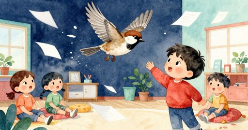 The Sparrow That Flew In