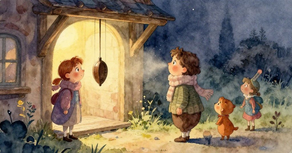 Hazel的手輕觸精緻的鍍黃齒輪，指尖傳遞溫度，她專注尋找隱藏的對齊標記，充滿細膩觸感。