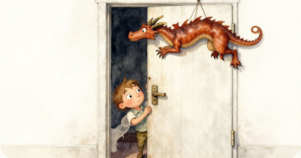 麥克斯沾油煙的手細緻觸碰古董龍幕偶，細節豐富展現古舊質感與溫柔光影。