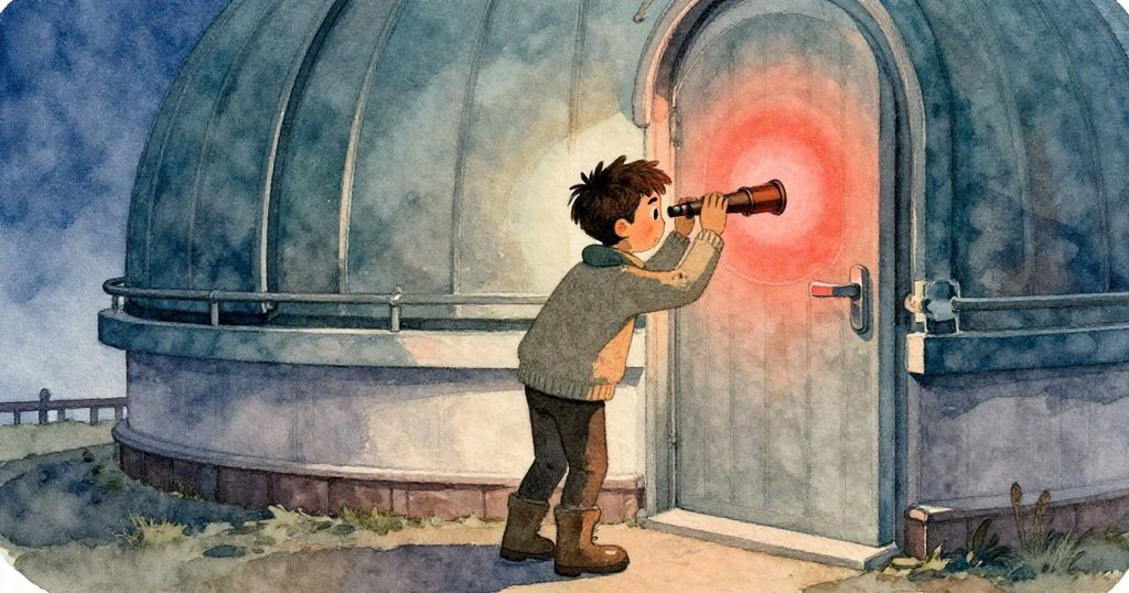 Erik緩步退向門口，發現門把上留有Lena袖痕，圓頂緩慢轉動與蟋蟀聲中透出溫柔而略帶不捨的告別情景。