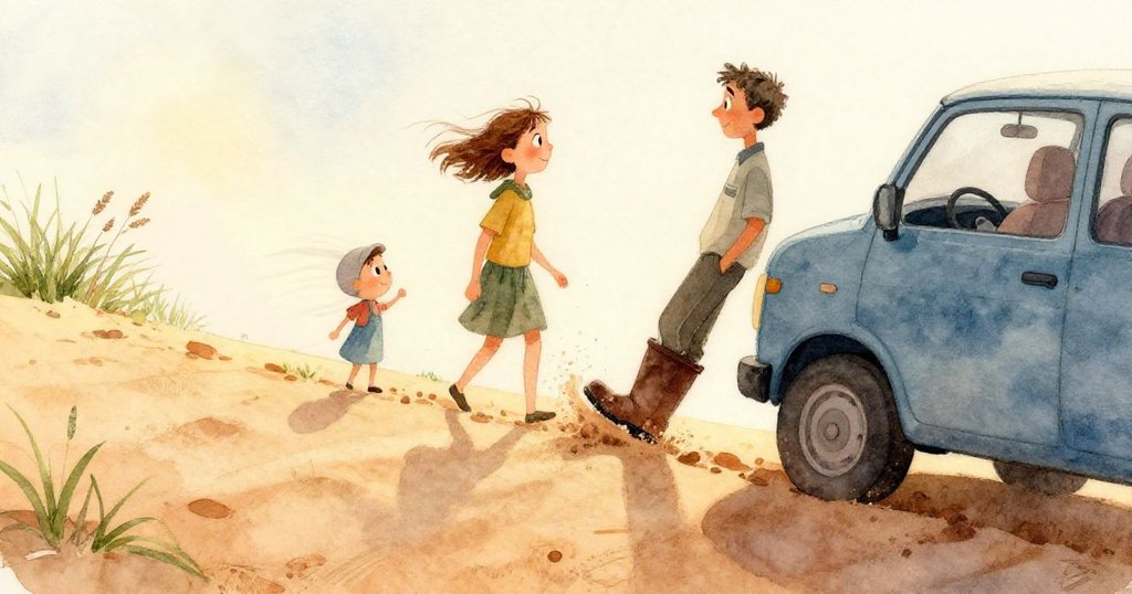 Max的雙手細膩調整風鈴，生銹結構與金沙輕觸，溫柔光線下展現精緻質感和專注情懷。