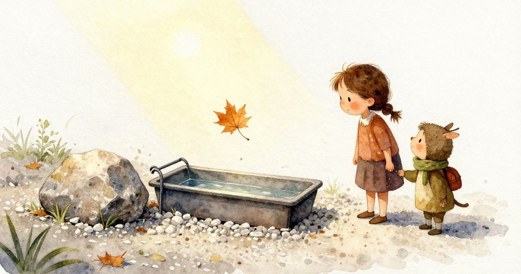 拉斐面部近照流露內心矛盾與沉思，細膩眼神映出對老師話語的回憶與花園靜謐美好。