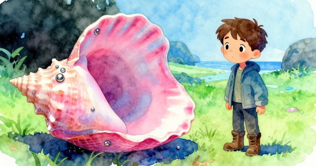 凱恩注視著旋轉的破貝，微笑中透露希望與寧靜，劇情落幕，呈現神秘結局氛圍