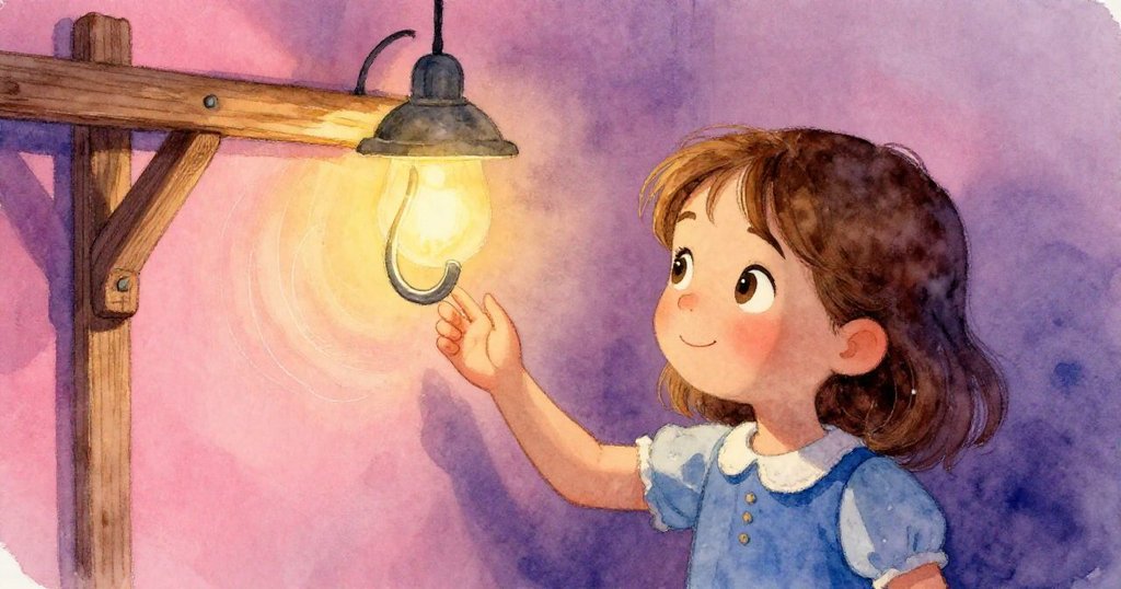 費伊在木架上輕觸空缺勾處,指尖拂起一團微塵,燈光下展現出神秘與淡淡憂愁