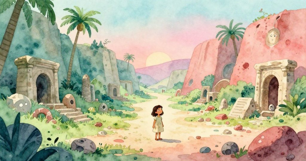 整個岩石谷展現悠久歷史,Olive亭亭獨立於壯闊地景中,靜觀自然奇蹟,落幕時刻充滿詩意。