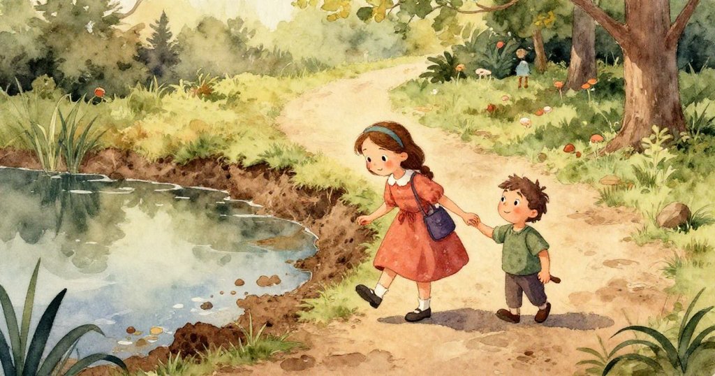 克拉拉蹲下從舊架子取出潮濕、泛黃的信封，手感溫柔，呈現時間的痕跡和懷舊情懷。