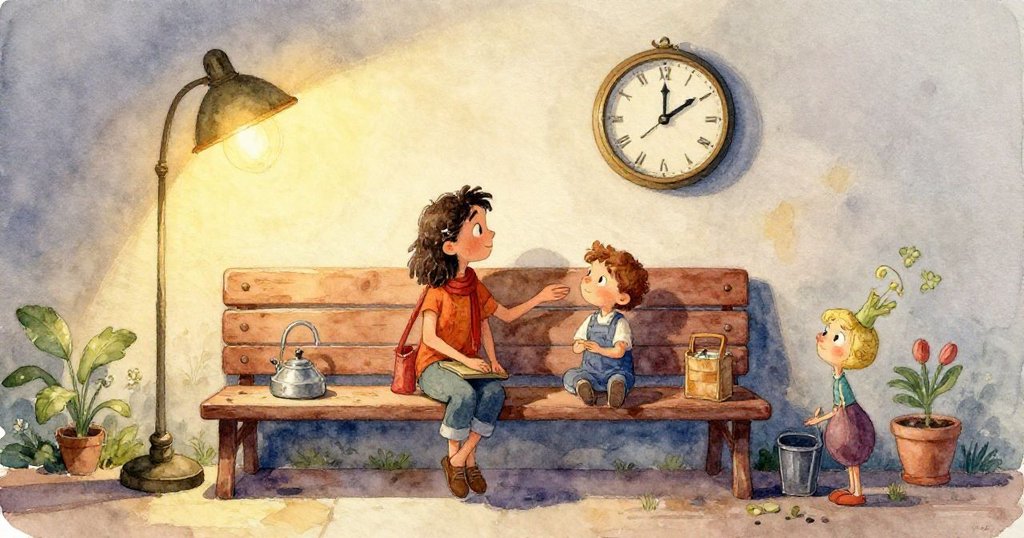 克魯斯輕步走在經年木地板上，每個腳印帶著歷史的痕跡與溫暖回憶，細節豐富充滿故事感。