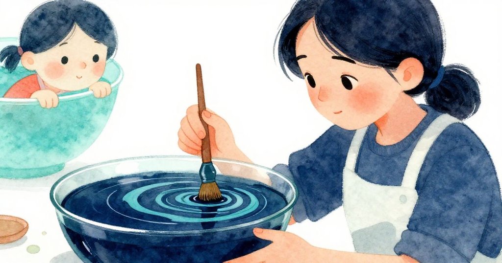 Vera專注揮刷，玻璃般光滑的漆面忽現怪異波紋，細緻紋理展現出超現實的幾何美感。